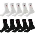 5/10/20 Pairs of Men's Crew Socks with Spider Pattern | SAMAG