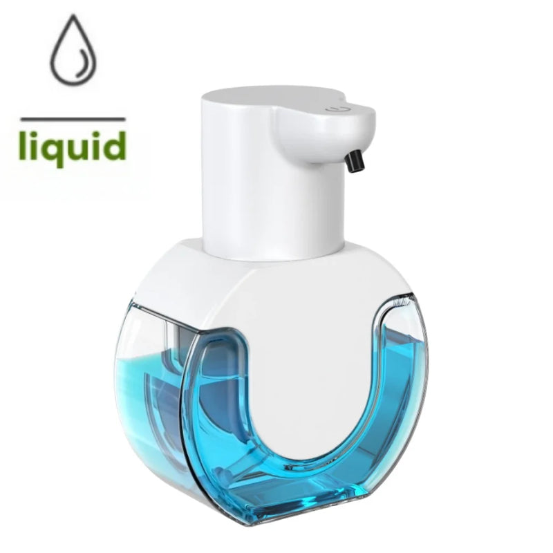 USB Rechargeable Automatic Foaming Soap Dispenser, Touchless Sensor Foam Dispenser 320ml Wall Mount Gift for Home Kitchen