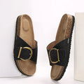 Summer Collection Of Breathable Couple Slippers, Unisex Round Toe Single Strap Sandals Casual Slip-Ons Springfresh Grey Summer Vibes.Dear, you can adjust the buttons on the shoe upper according to your foot width