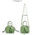 2026 New Women's Top Grain Leather Boston Bag Cute Heart Charm Mini Pocket Tassel Handbag Shoulder Crossbody Bag