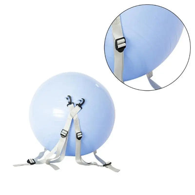 652F Fitness Yoga Ball with Adjust Shoulder Belt Training | SAMAG