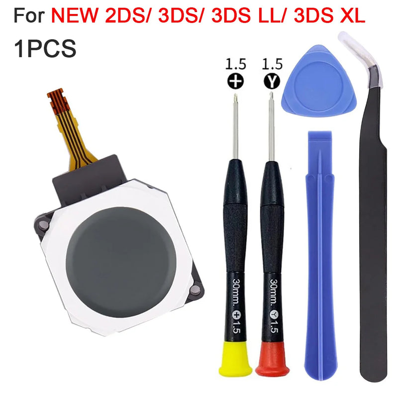3D Analog Joystick Thumb Stick Replacement for Nintend New 3DS New 2DS XL 3DS XL for NEW 3DS XL LL 2DS XL LL Console