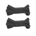 Flat Shoelaces Solid Neutral Color Replacement Shoe Strings Suitable for Sneakers Dad Shoes