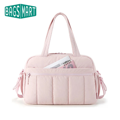 BAGSMART Travel Duffel Bag Gym for Women with Wet Pocket | SAMAG