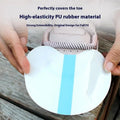 30/90Pcs Shoe Toe Rain Stickers Clear Films Shoe Head Stain Removal Wear Resistant Dirt Resistant Waterproof Shoe Stickers