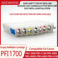 DAT Refillable PFI-1700 PFI1700 Ink Cartridge With Chip For Canon PRO-2000 PRO-2100 PRO-4000 PRO-4000S PRO-6000 PRO-6100