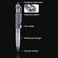 Multi Functional Tactical Pen Outdoor Self-defense B2 Tungsten Steel Head Emergency Glass Breaker Protection Survival EDC Pen