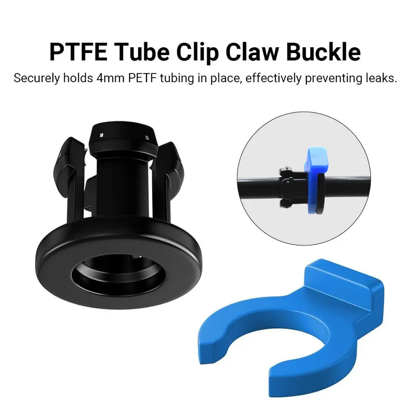 3D Printer Parts  PC4-01 PC4-M6 Pneumatic Connectors Collet Clips for Hotend Extruder Bowden PTFE Tube Fittings 1.75mm Filament