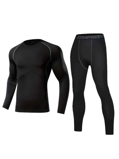 Men's winter underwear suit, warm nightwear, cold weather | SAMAG