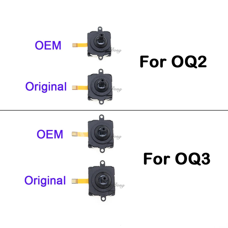 2PCS  3D Analog Left Right Joysticks Module Replacement For Oculus Quest 2/3 OQ2 OQ3 Controller Gun Stock Rocker Module