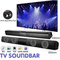 40W High Power Soundbar for TV Computer Wireless Bluetooth Speaker Home Theater Sound System FM Radio Subwoofer RCA Soundbox TF