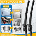 Erick's Wiper LHD Front Wiper Blades For Skoda Octavia A7 Typ5E MK3 2013 - 2019 Windshield Windscreen Window Brush 24"19"