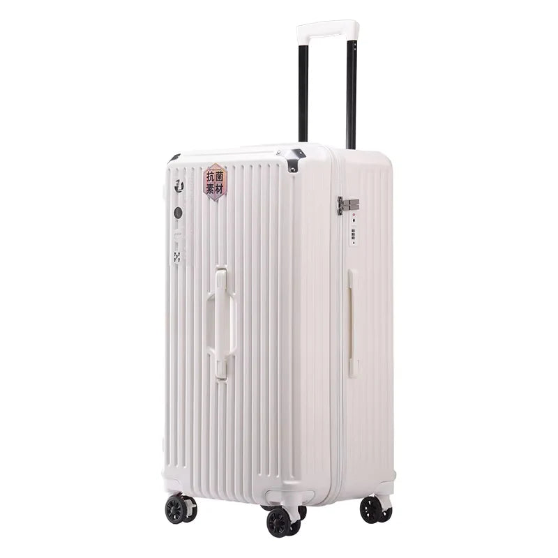 COLENARA Women's Suitcase Large Capacity Trolley Case Cart Style Travel Bag 24"26"28"30"32 Inch with Wheels Rolling Luggage