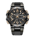 LIGE Electronic Men's Wristwatch Luxury LED Display Luminous Sports Man Watch Waterproof Military Quartz Alarm Date Watches Male