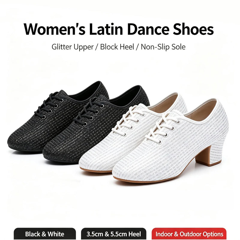 Women Dance Shoes Knitted Teacher Shoes Soft sole Low Heel Latin Training Shoes Ballet Dance Shoes Jazz Ballroom Sneakers Girls