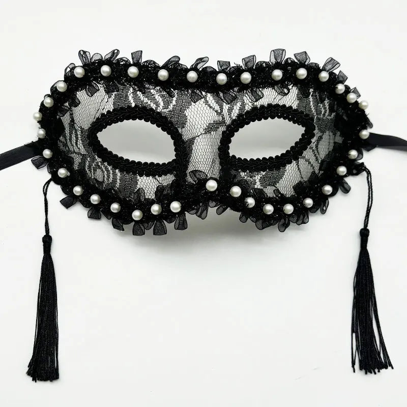 Party Mask Fringe Cosplay Mask Masquerade Ball Mask High Quality For Festival Prom Celebration
