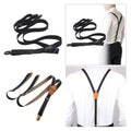 Suspenders for Men Belt Fashion Elastic Trouser Pants Braces with 3 Hooks for Formal Events Business Wedding Costume Pants