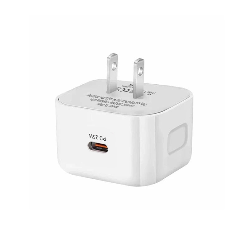 USB Type C PD 20W QC 3.0 Fast Charger Portable Wall Charger Adapter For iPhone 17 16 15 Pro Xiaomi Huawei Samsung EU US UK Plug