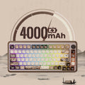Akko MU01 ANSI/MU02 ISOMountain Seclusion Wooden Mechanical Keyboard Hot-swap BT 5.0 2.4G Wireless Type-C Wired Gaming Keyboard