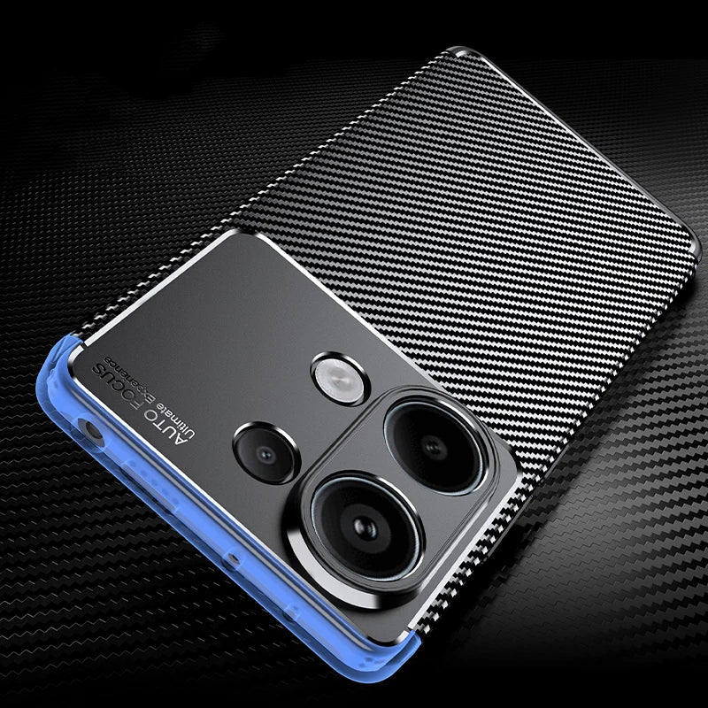 For Xiaomi Redmi Note 13 Pro 4G Cases Xiaomi Redmi Note 13 Pro Plus 5G Cover Shockproof Silicone Slim TPU Protective Phone Cover