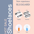 8mm No Tie Shoe Laces Press Lock Shoelaces Without Ties Elastic Laces Sneaker Kids Adult Widened Flat Shoelace for Shoes