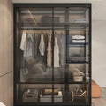Living Room Bedroom Closet Storage Clothes Cupboard System Wardrobe Display Modern Minimalist Guarda Roupa Trendy Furniture