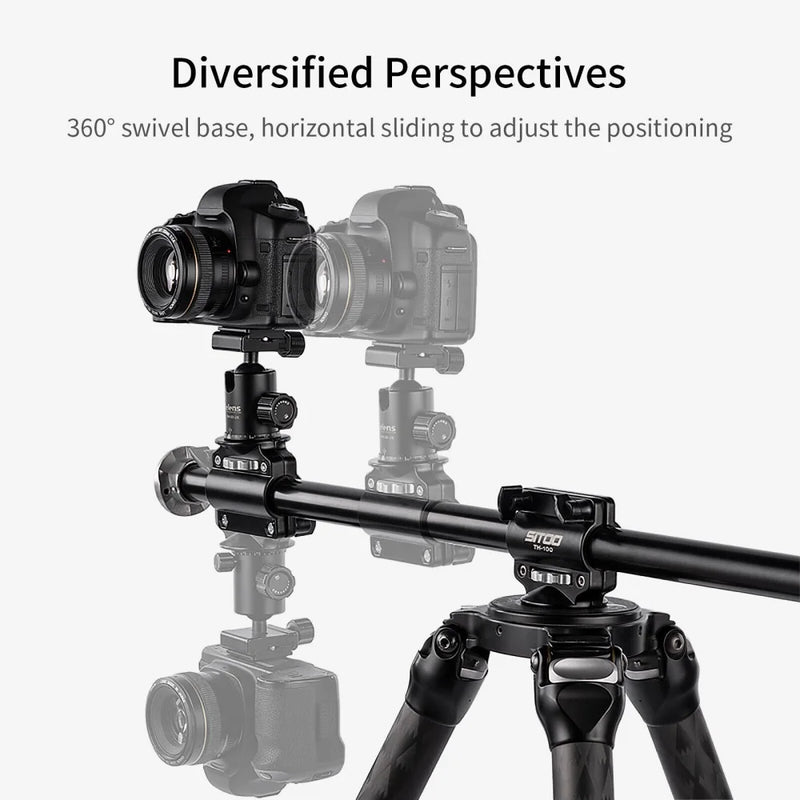 Selens Multi Angle Horizontal Tripod Extension Boom Arm Aluminum Alloy Photography Tripod Photo Studio Kits Photography Props