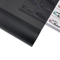 30*200cm Car Headlight Tint Fog Light Taillight Waterproof Stickers Auto Fog Light Taillight Smoke Black Tailing Lamp Stickers