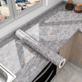 PVC 40cm Waterproof Marble Self-Adhesive Wallpaper Bathroom Cabinet Countertop Contact Paper Waterproof Wall Sticker