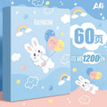 New A4 30/60 Pages Plastic Budget Binder File Folder Documents Booklet Leaflet Student Office Desk Supplies Organizer