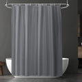 Waterproof Shower Curtain Liner for Bathtub 180x180cm Stall Bathroom Curtain with Magnets Plastic Mold Resistant Shower Curtain