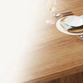 63-inch Dining Table for 4-6, Farmhouse Kitchen Table with Large Tabletop, Rectangular Eating Table for Dining Room, Living Room