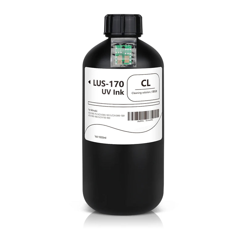 Winnerjet LUS-170 Special Ink Bottle With One Time Use Chip With UV Ink for Mimaki UCJV300-75 UCJV300-107 UCJV300-130