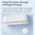 Ewelink Zigbee Temperature And Humidity Sensor Remote Monitor Battery Powered Works With Alexa Google Home Zigbee2MQTT