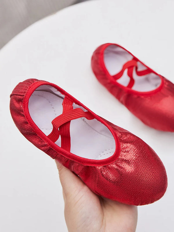 Dance Shoes Female Multi-Color Soft Sole Chinese Dance Children Practice Dance Special Baby Ballet Shoes