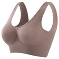 Seamless Bras For Women Hollow Mesh Breathable Sports Bra Female Wireless No Pads Crop Top Sexy Lingerie Soft Brassiere M-5XL