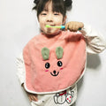 Baby Bibs for Children Washing Face Towel Soft Salive Towel Boys Girls Learning Brushing Teeth Towel for 3-8 Years Kids