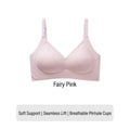 Women Seamless Wireless Bra Push Up Cooling Breathable Lift Anti-Sagging Comfort Bralette for Small Chest