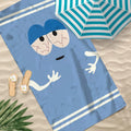 Cartoon Funny T-Towelie Towel Soft Pool Gift for Travel Gym Shower Camping Quick Dry Sports Large Beach Towel Towels Hair Towel