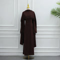 Luxury Dubai Abaya Detachable Lace Shawl Modest Muslim | SAMAG