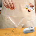 Mini Heat Bag Sealing Machine Plastic Bag Sealer Rechargeable Food Packing Bag Thermal Sealer Portable Plastic Bag Heat Sealer
