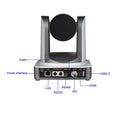 2MP 1080P 60/50fps Network Live Streaming PTZ Camera POE HDMI SDI 20x Optical Zoom RTMP RTSP