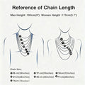 6 - 14mm Bling Gold Color Stainless Steel Cuban Miami Chains Necklaces CZ Zircon Box Lock Link for Men Hip - Visuel 6 | SAMAG