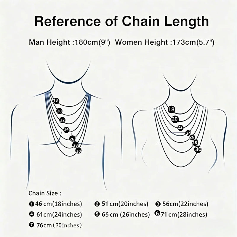 6 - 14mm Bling Gold Color Stainless Steel Cuban Miami Chains Necklaces CZ Zircon Box Lock Link for Men Hip - Visuel 6 | SAMAG