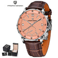 V2 PAGANI DESIGN PD-1790 New 42MM Men's Fashion Leisure Mechanical Watch 10Bar Waterproof Sapphire Glass Men's Automatic Watch