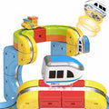 Electric Train Carsfor klick Rail USB Rechargeable Electric Train Set Tracks For Electric Train Set Dropshipping