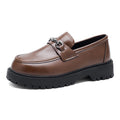 Men's casual shoes four seasons new soft-sole non-slip comfort light outdoor walking shoes fashion business visitor leather shoe