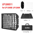 Godox LP400S11 LP600S11 LP1200S11 Grid Softbox for LP400R LP400Bi LP600R LP600Bi LP1200R LP1200Bi LED Video Light Panel
