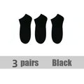 Pairs Women/Men Socks Breathable Sports Solid Color Boat | SAMAG