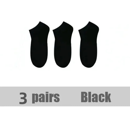 Pairs Women/Men Socks Breathable Sports Solid Color Boat | SAMAG